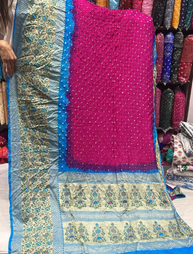 Pure Silk Badhani Saree